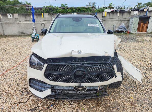 4JGFB4JB6NA601745 2022 MERCEDES-BENZ GLE White Widok z przodu
