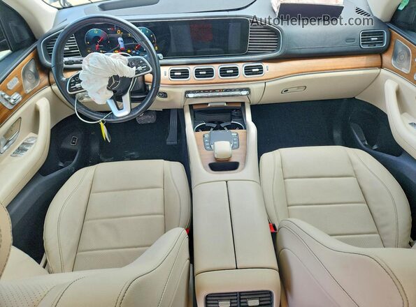4JGFB4JB6NA823265 2022 MERCEDES-BENZ GLE Blue Vista del salpicadero