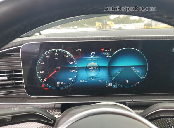 4JGFB4JB6PA963898 2023 MERCEDES-BENZ GLE Gray Vista del cuadro de instrumentos