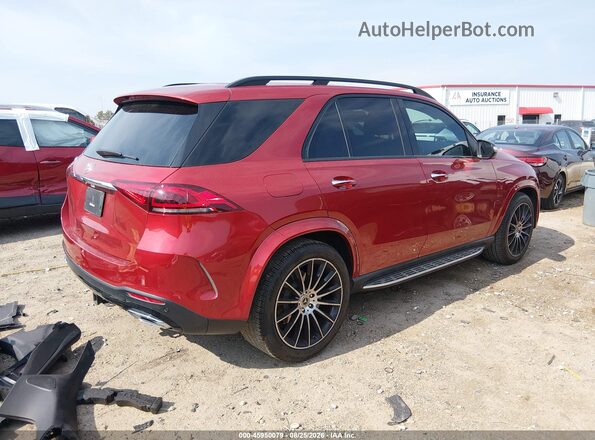 4JGFB4JB7LA126331 2020 MERCEDES-BENZ GLE 350 Red Հետևի աջ