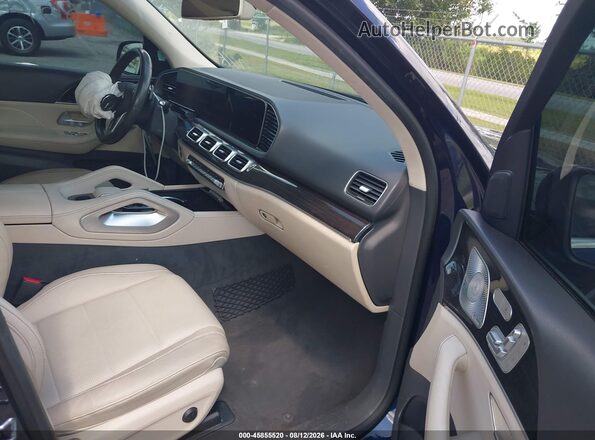 4JGFB4JB8LA248681 2020 MERCEDES-BENZ GLE 350 Синий Вид салона спереди