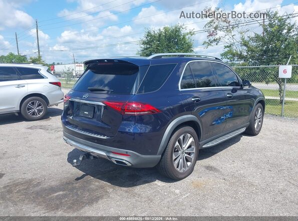 4JGFB4JB8LA248681 2020 MERCEDES-BENZ GLE 350 Синий Задняя правая четверть