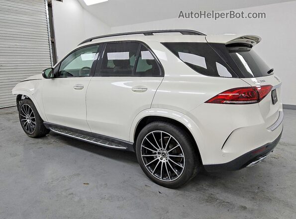 4JGFB4JB8NA608082 2022 MERCEDES-BENZ GLE Белый Задняя левая четверть