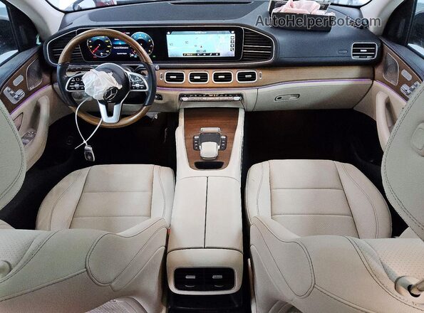 4JGFB4JB8NA608082 2022 MERCEDES-BENZ GLE Белый Вид панели приборов