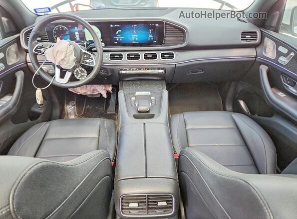 4JGFB4JB8NA745037 2022 MERCEDES-BENZ GLE White Առջևի վահանակի տեսք