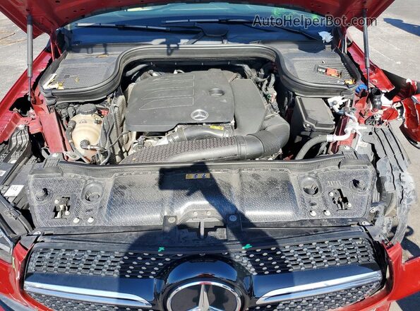 4JGFB4JB9MA535688 2021 MERCEDES-BENZ GLE Red Widok wnętrza z tyłu