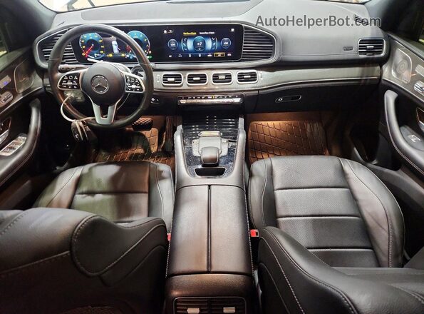 4JGFB4JB9PA895144 2023 MERCEDES-BENZ GLE White Widok deski rozdzielczej