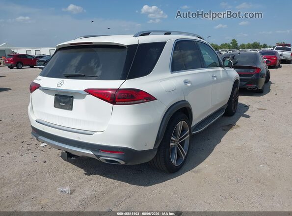 4JGFB4JBXLA108325 2020 MERCEDES-BENZ GLE 350 Белый Задняя правая четверть