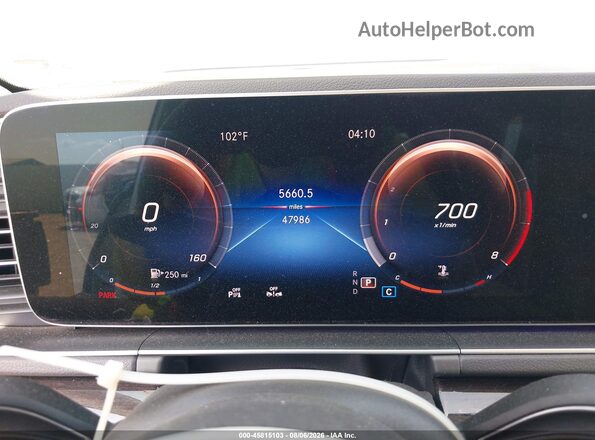 4JGFB4JBXLA108325 2020 MERCEDES-BENZ GLE 350 Белый Вид задних сидений