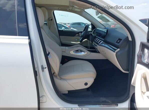 4JGFB4JBXLA108325 2020 MERCEDES-BENZ GLE 350 Белый Вид салона спереди