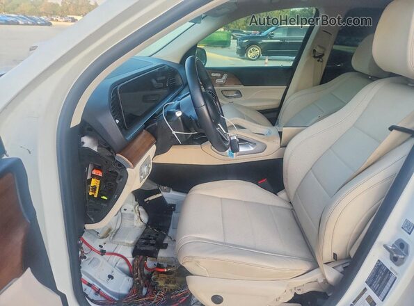 4JGFB4JBXMA459947 2021 MERCEDES-BENZ GLE Белый Вид салона спереди