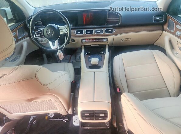 4JGFB4JBXMA459947 2021 MERCEDES-BENZ GLE Белый Вид панели приборов