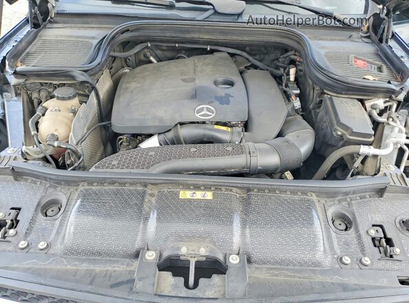 4JGFB4JE4MA391400 2021 MERCEDES-BENZ GLE Green Widok komory silnika