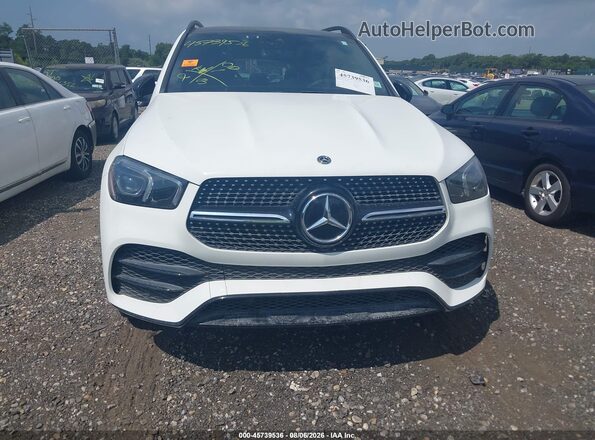 4JGFB4KB0LA038445 2020 MERCEDES-BENZ GLE 350 White Вид спереду