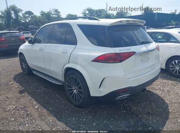 4JGFB4KB0LA038445 2020 MERCEDES-BENZ GLE 350 White Задня ліва чверть