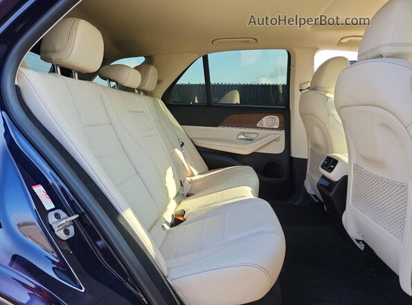 4JGFB4KB0MA467103 2021 MERCEDES-BENZ GLE Синий Вид задней части салона