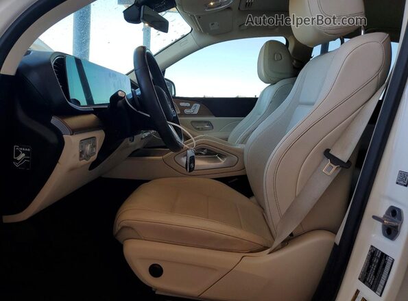4JGFB4KB0NA582916 2022 MERCEDES-BENZ GLE White Front interior view