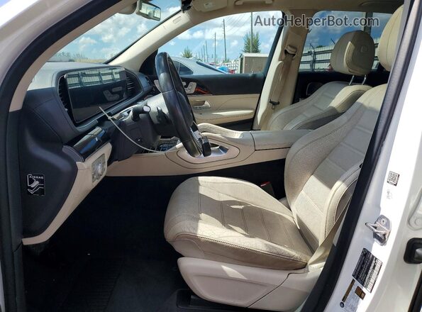 4JGFB4KB1LA052810 2020 MERCEDES-BENZ GLE Белый Вид салона спереди