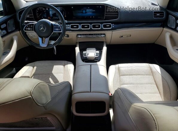 4JGFB4KB1LA052810 2020 MERCEDES-BENZ GLE Белый Вид панели приборов