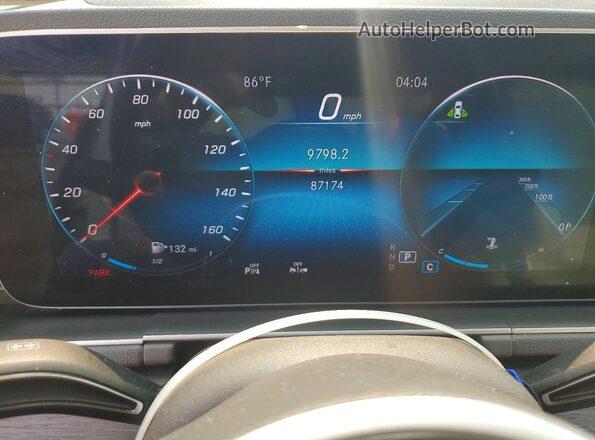4JGFB4KB1LA156052 2020 MERCEDES-BENZ GLE Серебряный Вид щитка приборов