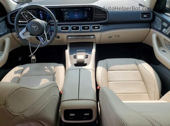 4JGFB4KB1LA156052 2020 MERCEDES-BENZ GLE Серебряный Вид панели приборов