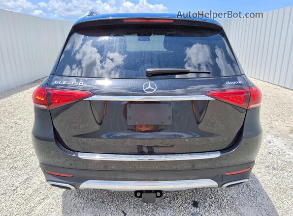 4JGFB4KB1LA256345 2020 MERCEDES-BENZ GLE Black Вид ззаду