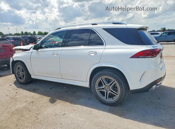 4JGFB4KB1MA543010 2021 MERCEDES-BENZ GLE White Trasero izquierdo