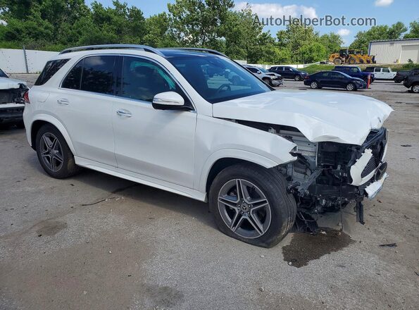 4JGFB4KB1MA543010 2021 MERCEDES-BENZ GLE White Delantero derecho