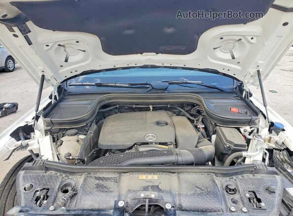4JGFB4KB1MA543010 2021 MERCEDES-BENZ GLE White Vista del compartimento del motor