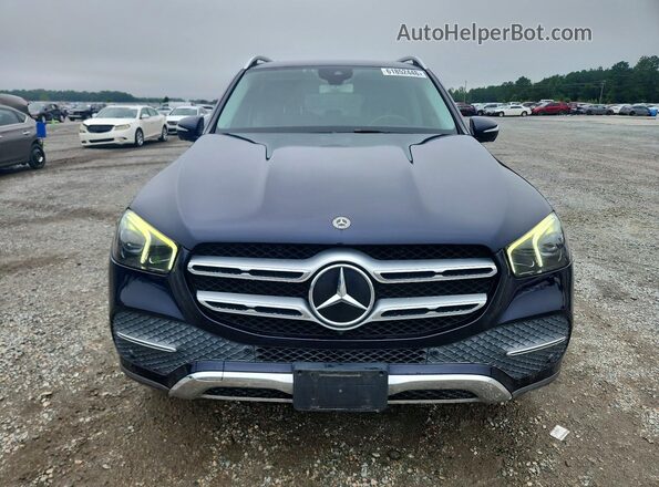 4JGFB4KB2LA082317 2020 MERCEDES-BENZ GLE Blue Front view