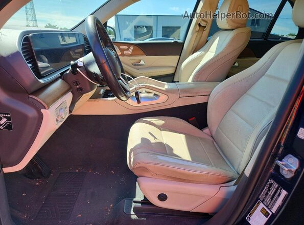 4JGFB4KB2LA212225 2020 MERCEDES-BENZ GLE Синий Вид салона спереди