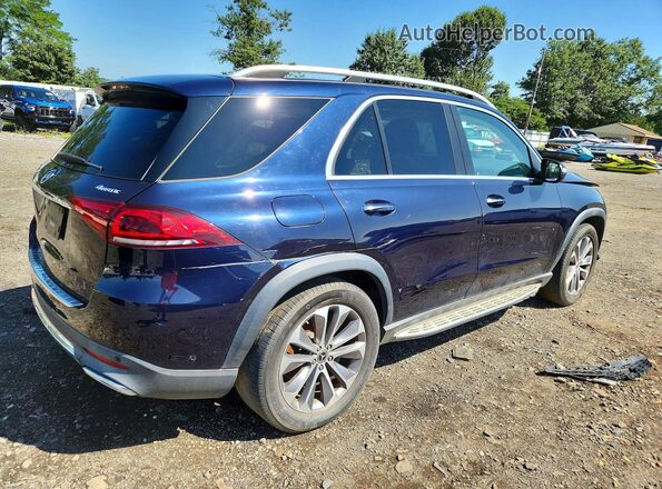4JGFB4KB2LA212225 2020 MERCEDES-BENZ GLE Синий Задняя правая четверть
