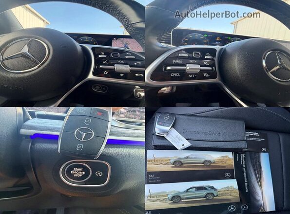4JGFB4KB2NA624387 2022 MERCEDES-BENZ GLE Gray Rear interior view