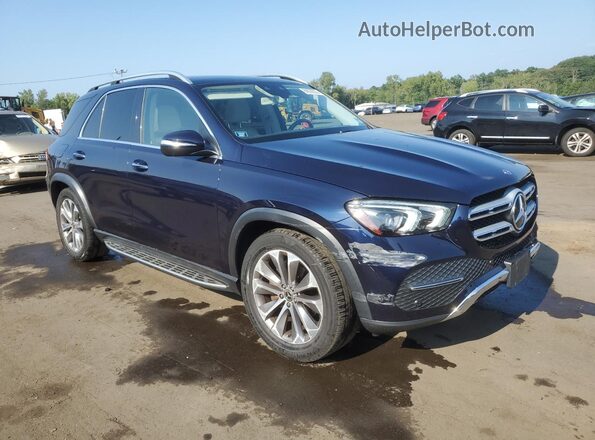4JGFB4KB3LA083377 2020 MERCEDES-BENZ GLE Blue Передня права чверть