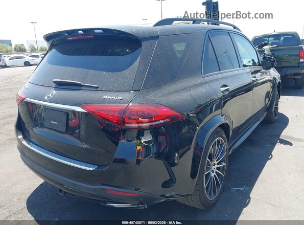 4JGFB4KB3NA648536 2022 MERCEDES-BENZ GLE 350 Black უკანა მარჯვენა