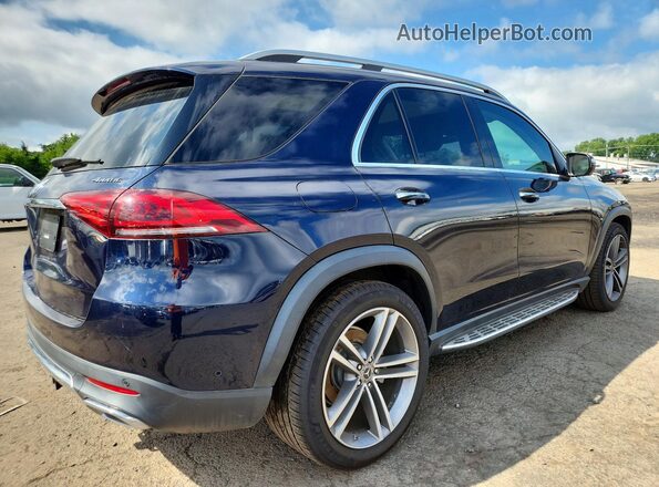 4JGFB4KB4LA048721 2020 MERCEDES-BENZ GLE Синий Задняя правая четверть