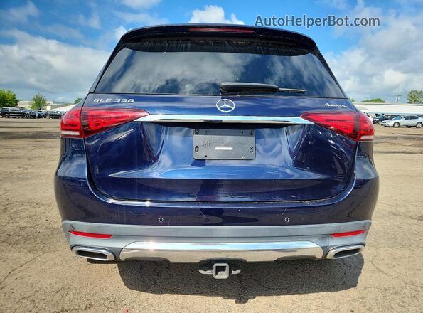 4JGFB4KB4LA048721 2020 MERCEDES-BENZ GLE Синий Вид сзади
