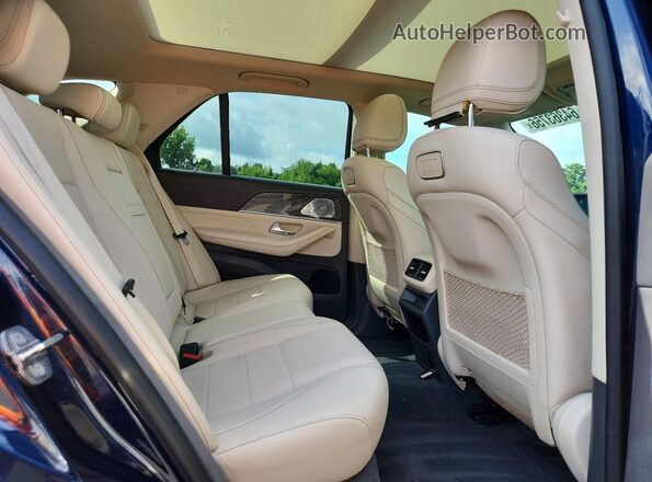 4JGFB4KB4LA048721 2020 MERCEDES-BENZ GLE Синий Вид задней части салона