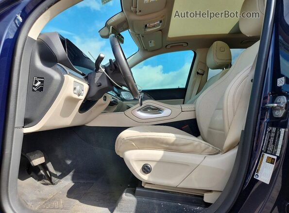 4JGFB4KB4LA048721 2020 MERCEDES-BENZ GLE Синий Вид салона спереди