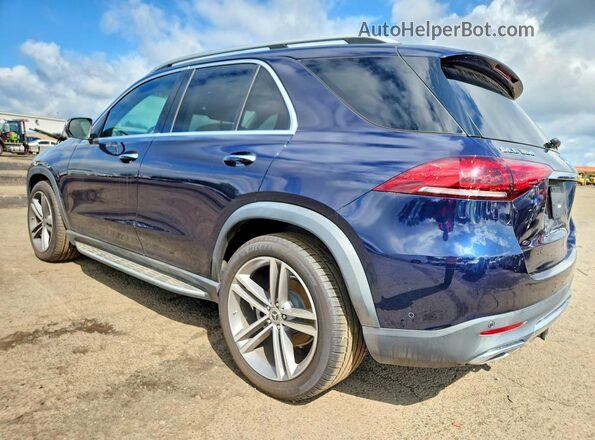 4JGFB4KB4LA048721 2020 MERCEDES-BENZ GLE Синий Задняя левая четверть