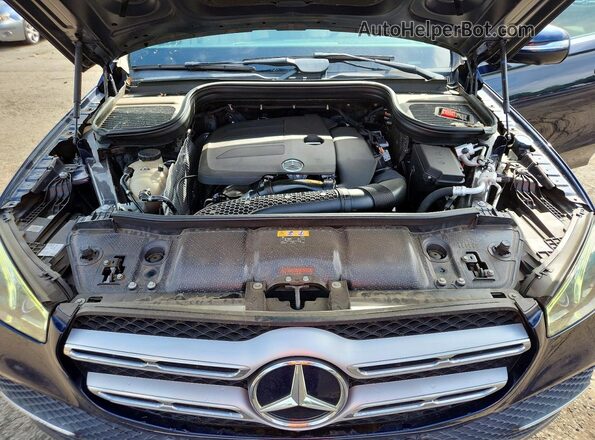 4JGFB4KB4LA048721 2020 MERCEDES-BENZ GLE Синий Вид подкапотного пространства