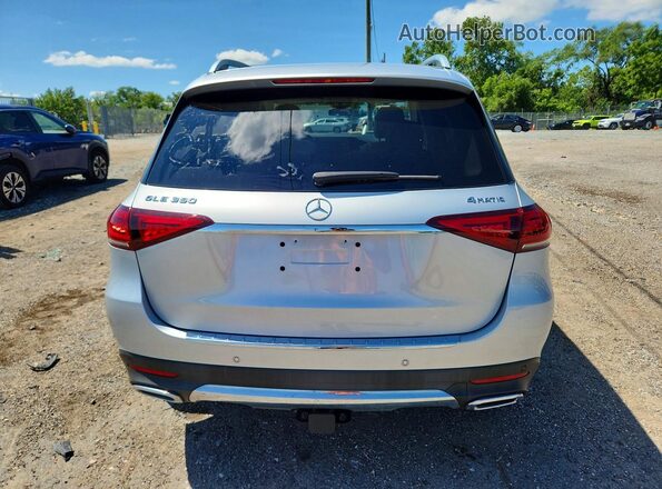 4JGFB4KB5LA074843 2020 MERCEDES-BENZ GLE Silver Вид ззаду