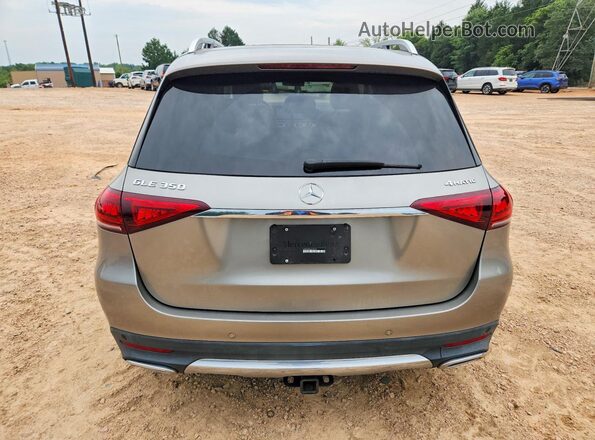 4JGFB4KB5MA380314 2021 MERCEDES-BENZ GLE Gray Вид ззаду