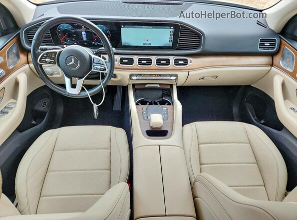 4JGFB4KB5MA380314 2021 MERCEDES-BENZ GLE Gray Вид панелі приладів