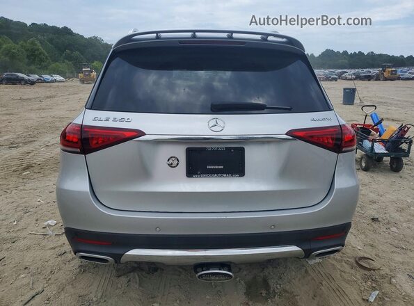 4JGFB4KB5MA436848 2021 MERCEDES-BENZ GLE Silver Widok z tyłu