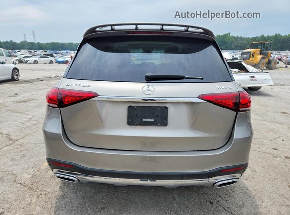 4JGFB4KB5MA500032 2021 MERCEDES-BENZ GLE Silver Widok z tyłu