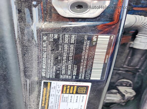 4JGFB4KB5NA676256 2022 MERCEDES-BENZ GLE Black VIN sticker view