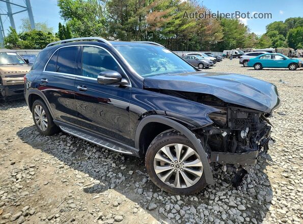 4JGFB4KB6LA042967 2020 MERCEDES-BENZ GLE Черный Передняя правая четверть