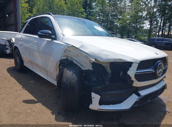 4JGFB4KB6LA215046 2020 MERCEDES-BENZ GLE 350 White Vista frontal