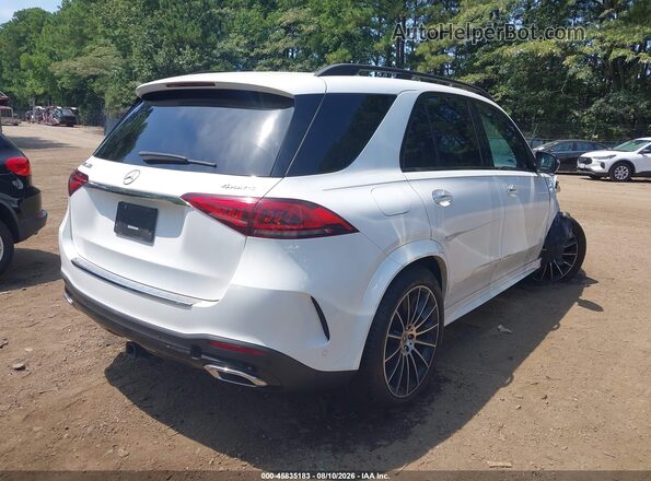 4JGFB4KB6LA215046 2020 MERCEDES-BENZ GLE 350 White Trasero derecho